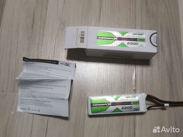 Аккумулятор lipo 2s