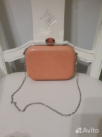 Клатч кожаный