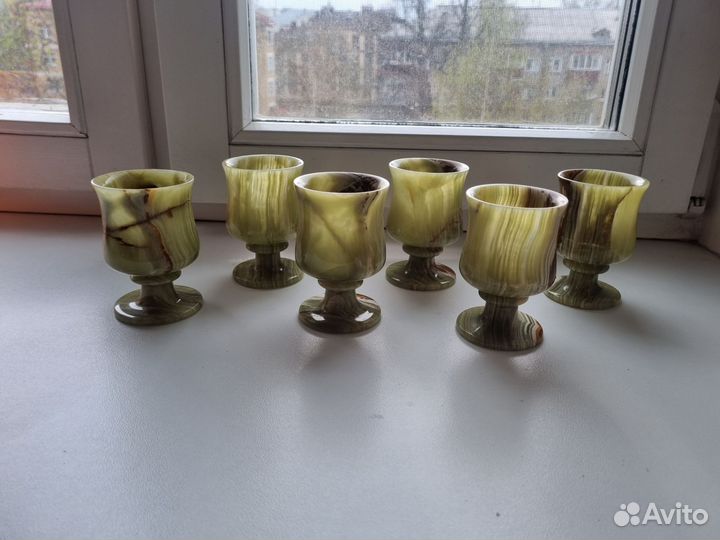 Набор рюмок из оникса