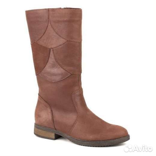 Сапоги натуральная кожа новые