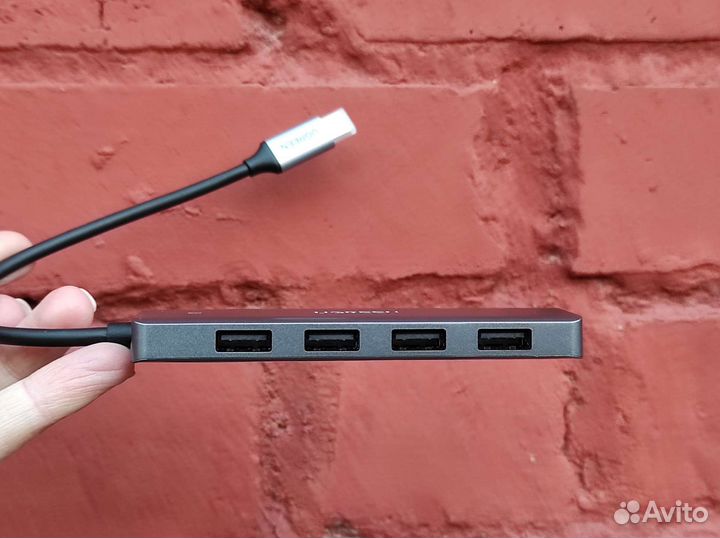 USB-концентратор (хаб) 4 в 1 ugreen Type-C 70336