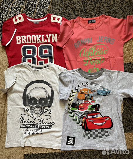 Футболки, шорты, тлстовки, рубашки, брюи