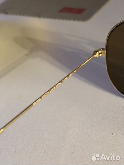 Очки ray ban aviator зеркальные оригинал