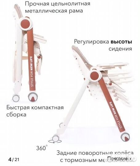 Стульчик для кормления (бронь )