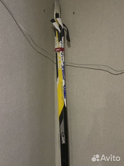 Горные лыжи и ботинки 43