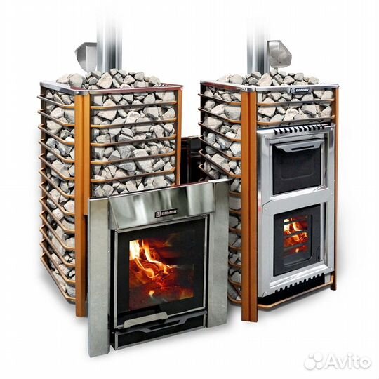 Печь На Дровах ermak 30 сетка люкс