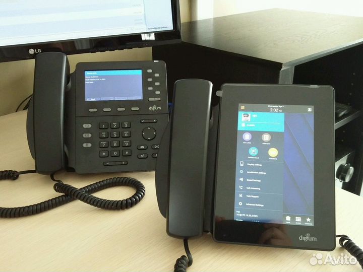 Настройка ip-телефонии, мини-атс, локальной сети