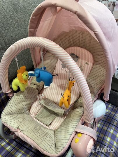 Шезлонг детский Babyton