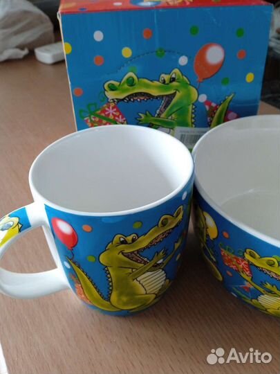 Посуда.Детская, для кормления,набор.Керамика.Новая