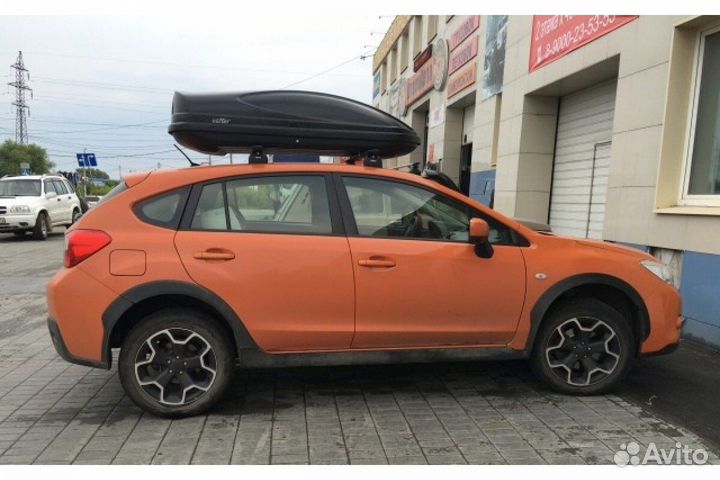 Автобокс Koffer A430 черный двусторонний