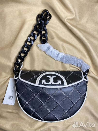 Сумка tory burch Fleming Soft Mini Crescent