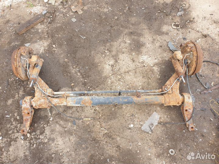 Балка задняя двухторсионная Renault Kangoo 1 Кангу