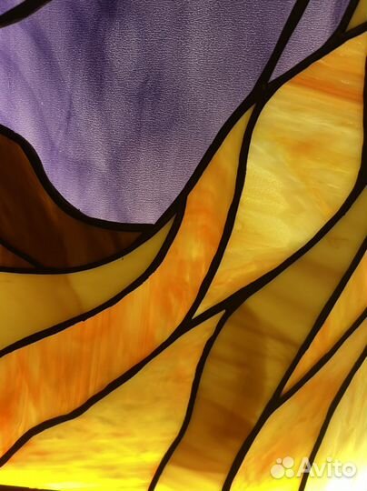 Панно картина ночник светильник стекло