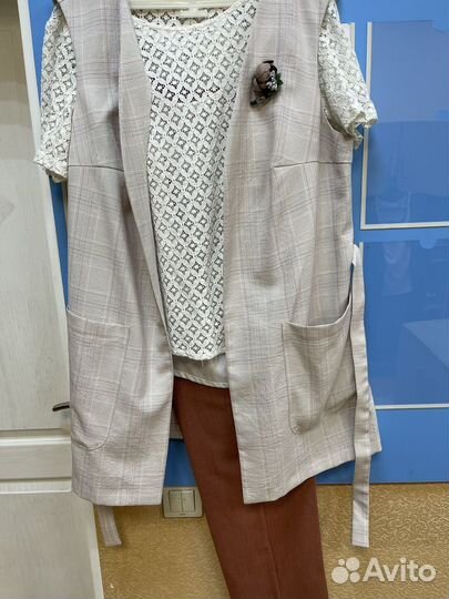 Кардиган,брюки,топ