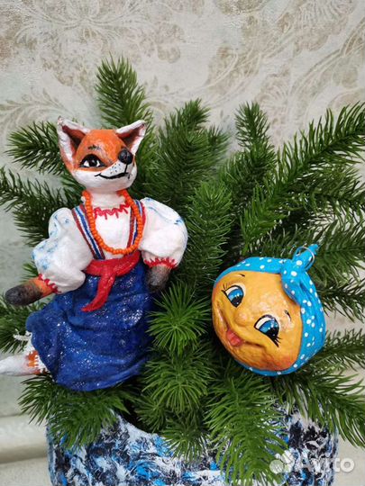 Ватные игрушки