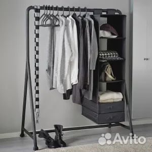 Напольная вешалка IKEA Turbo, черный