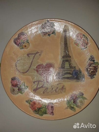 Декоративная тарелка
