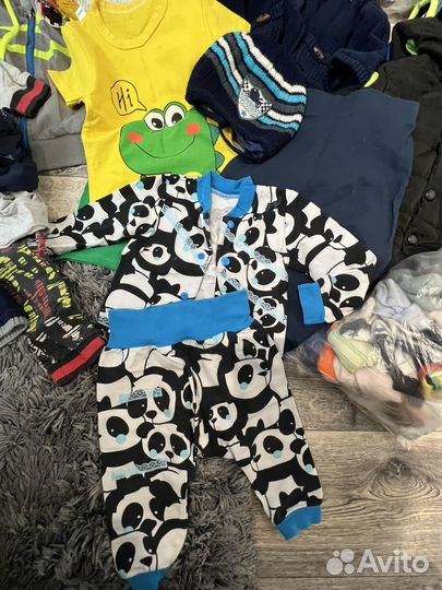 Пакет детских вещей+пакет вещей в подарок