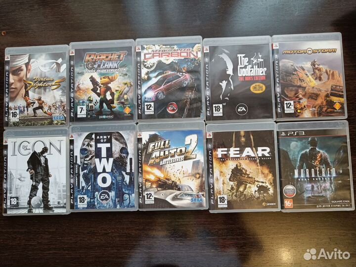 Игры на PS 3, PS 2, геймпады, жесткий диск от PS3