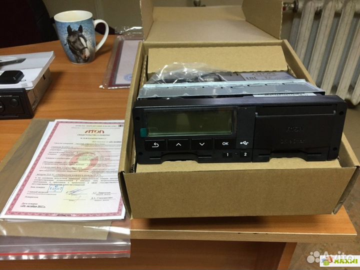 Тахограф Атол Drive Smart с блоком Скзи. В наличии