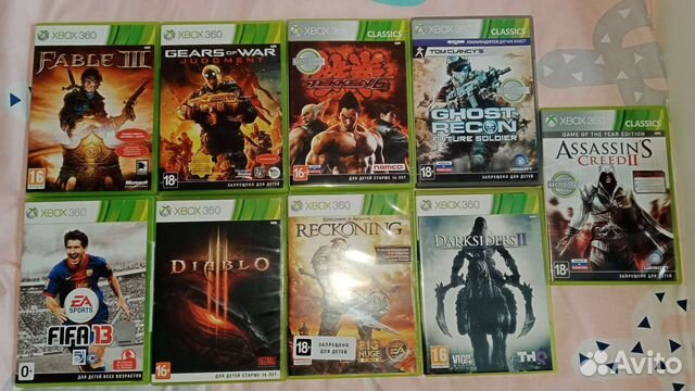 Игры на xbox 360 лицензия купить в Мурманске | Электроника | Авито