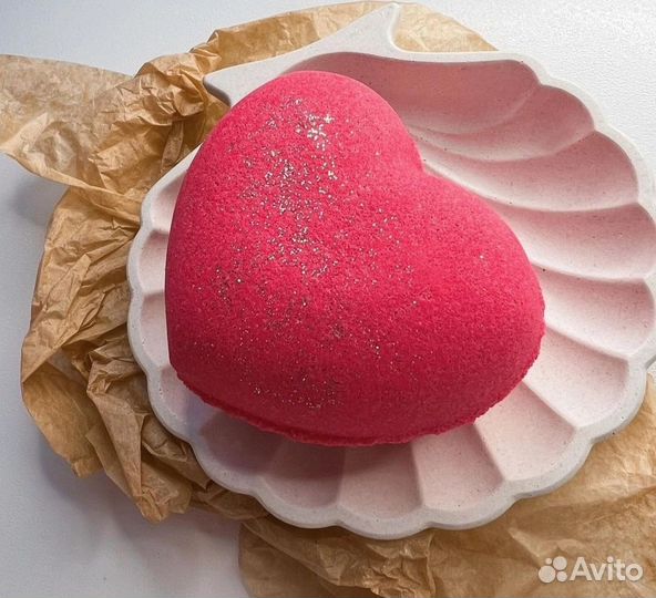 Бомбочка для ванны поцелуй большая