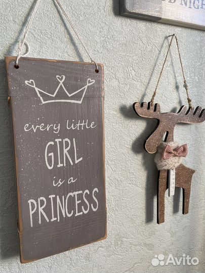 Декор/панно/таблички из дерева