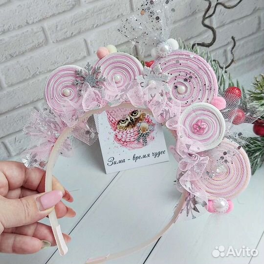 Ободок конфетка