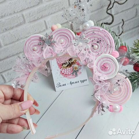 Ободок конфетка