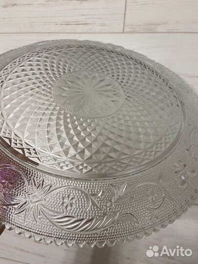 Блюдо стекло