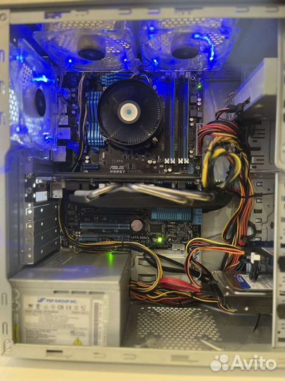 Компьютер 1155\3570\16гб\вк1гбssd120гб\500гб