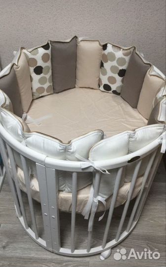 Комплект постельного белья для новорожденного