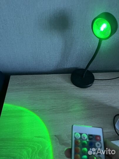 Закатная лампа с пультом