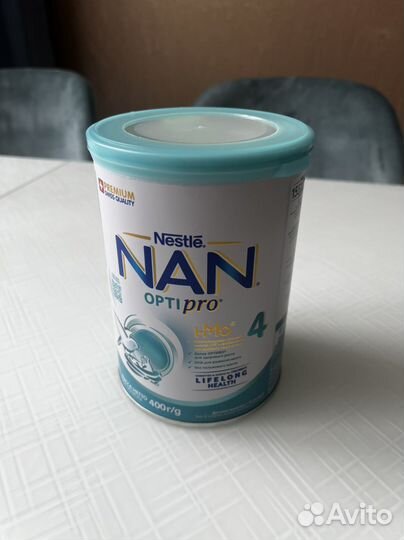 Детская смесь нан 4 400 гр