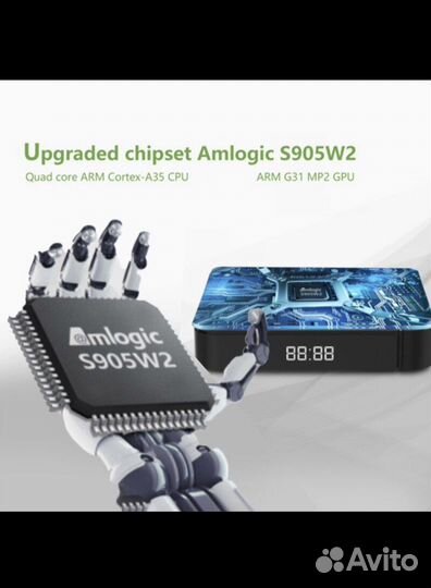 Новая Smart TV приставка Tanix W2