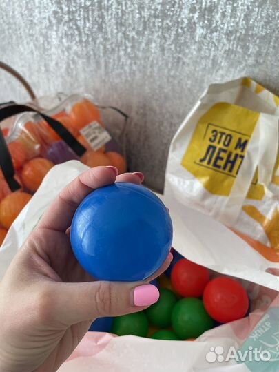 Шарики для сухого бассейна