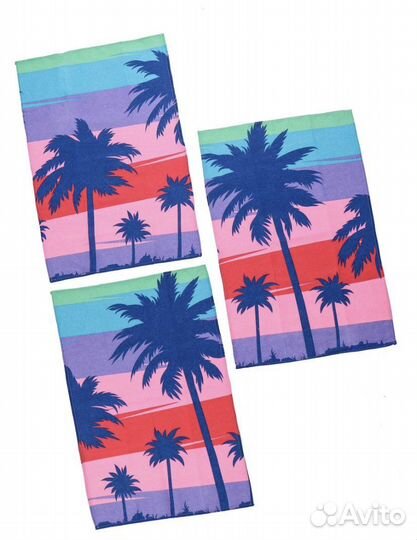 Вафельные полотенца 3 штуки