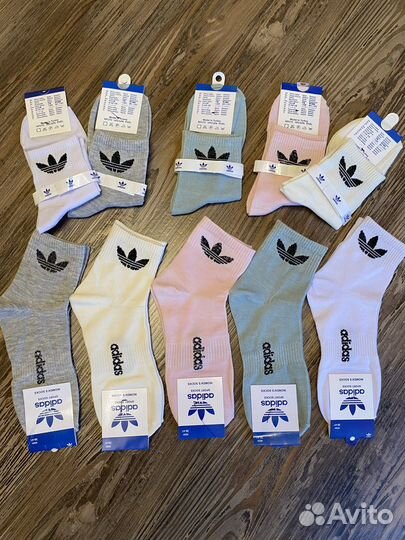 Носки женские, в упаковке 10 пар