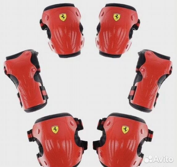 Комплект защиты ferrari (самокат,ролики)