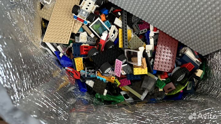Lego оригинал и аналоги, несколько наборов 3.5 кг