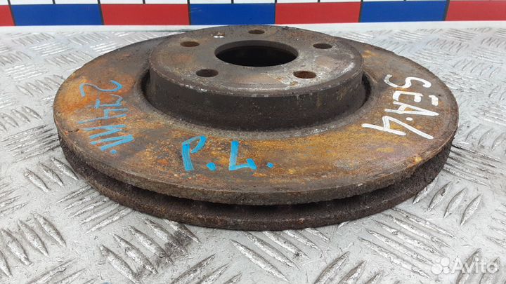 Диск тормозной передний opel astra J 2009-2014 201