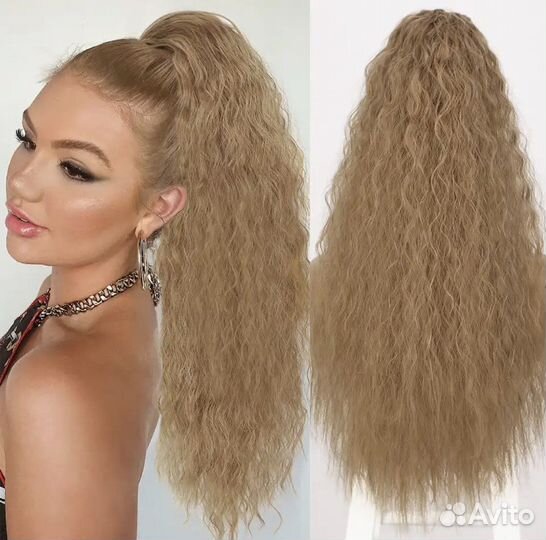 Парик хвост шиньон
