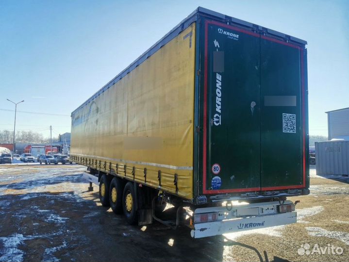 Полуприцеп шторный Krone SD, 2016