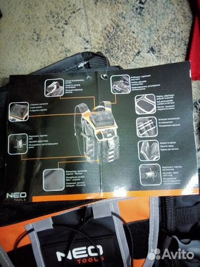Продается рюкзак Neo tools