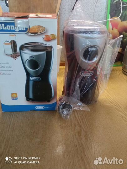 Кофемолка delonghi