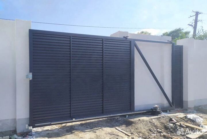 Сдвижные, откатные ворота