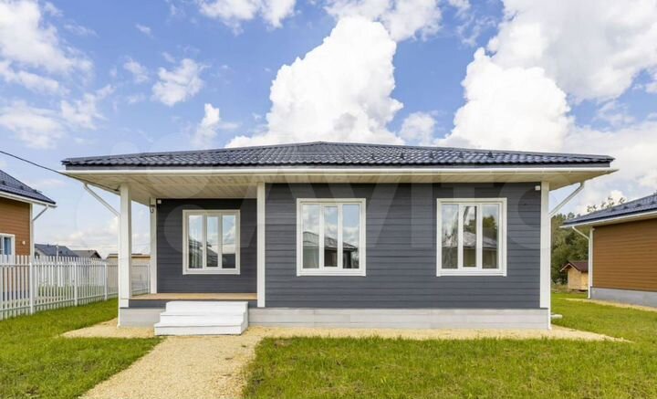 Коттедж 127 м² на участке 7 сот.