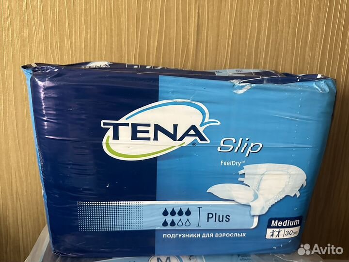 Памперсы для взрослых размер m по 30 штук
