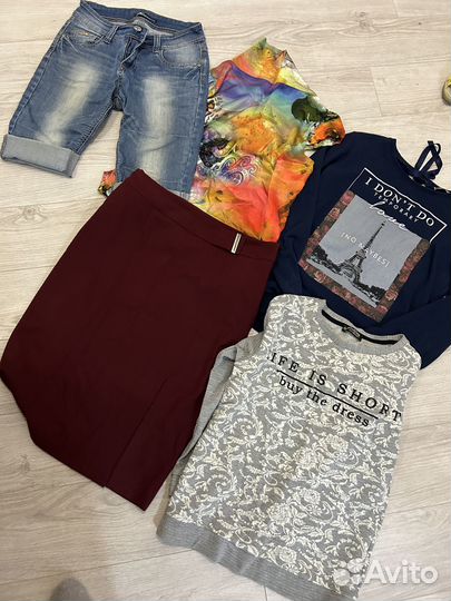 Вещи женские пакетом 46