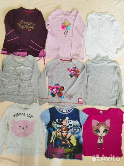 Одежда для девочки 116 122 размеры